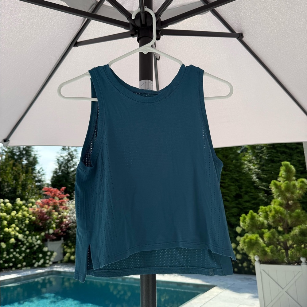 lululemon athletica Deep Blue Tank Top